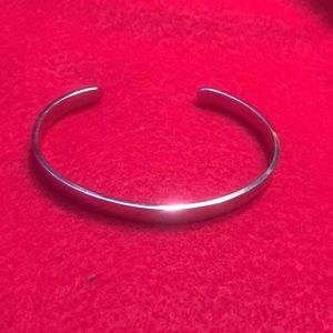 Inspirational sterling silver bracelet